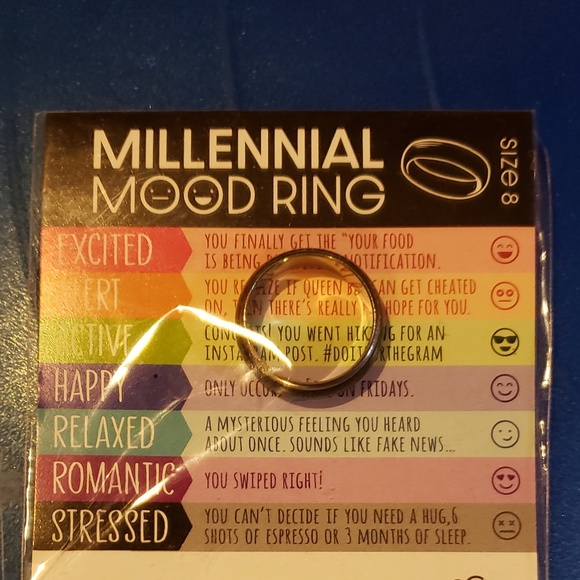 Millennial Mood Ring NWT - Picture 1 of 1